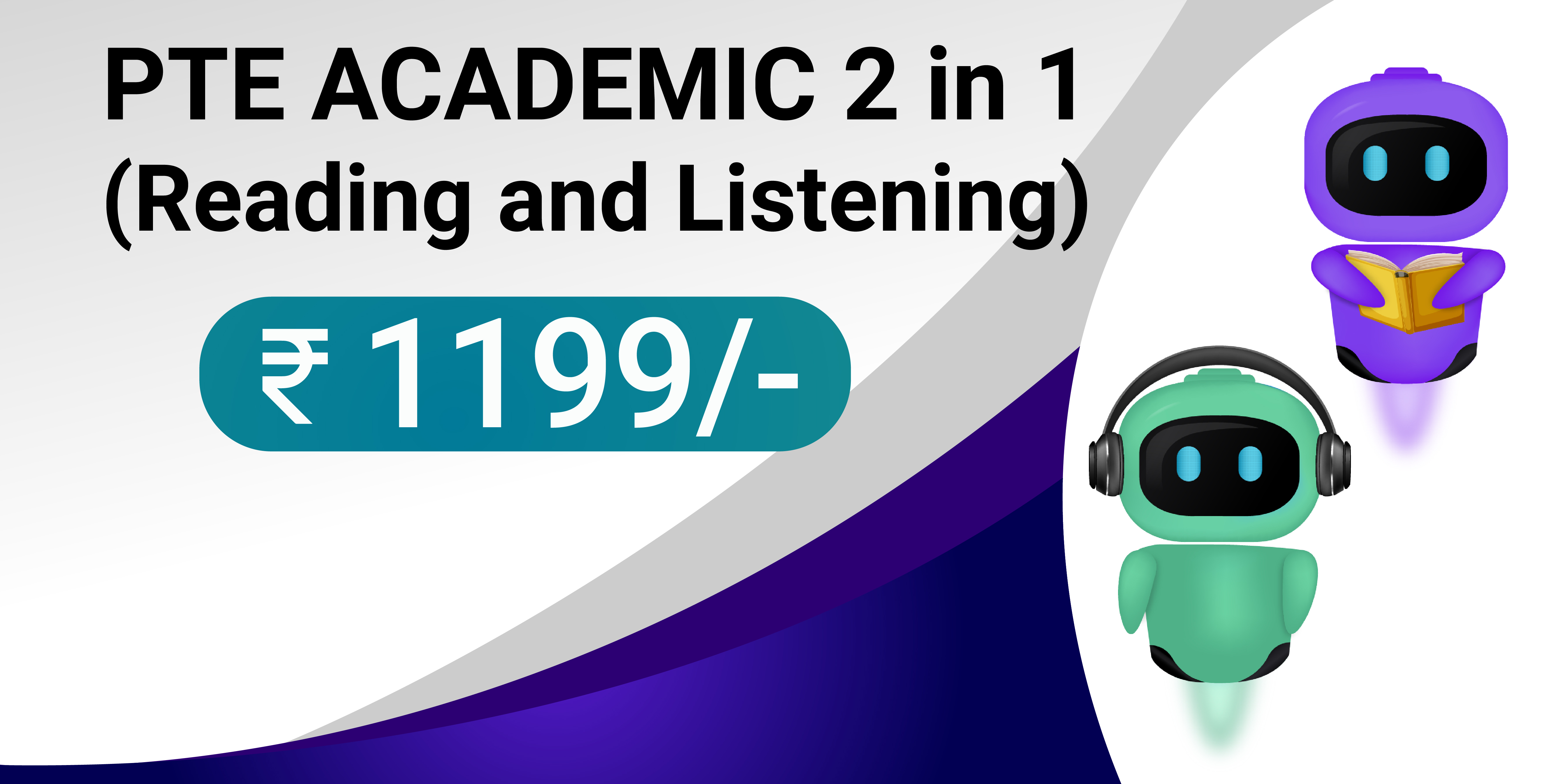 PTE ACADEMIC 2 in 1 (Reading and Listening)
