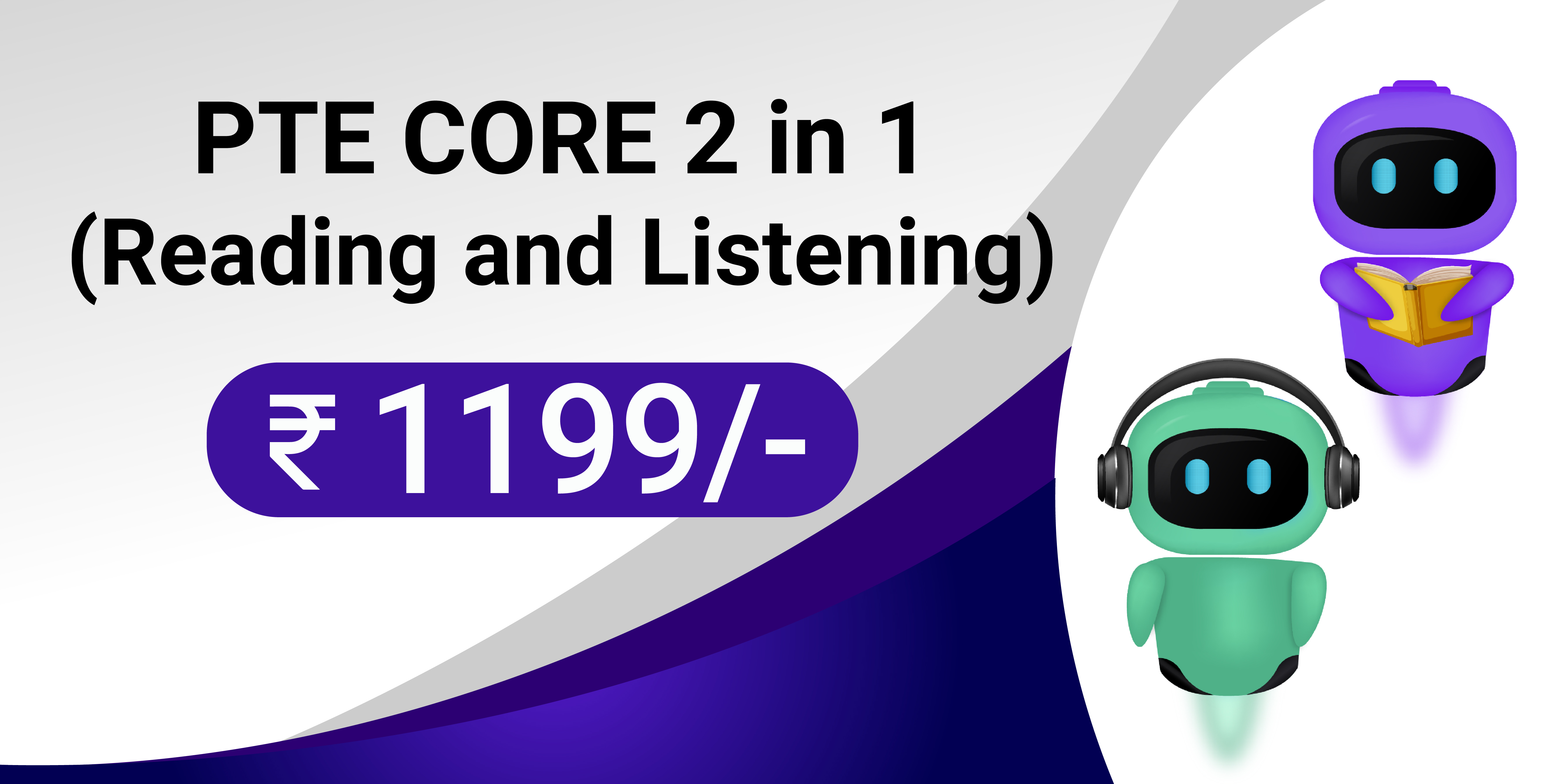 PTE CORE  2 in 1 (Reading and Listening)